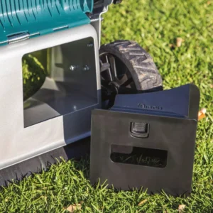 Makita 18 in. 18-Volt X2 36-Volt 5.0Ah LXT Lithium-Ion Cordless Steel Deck Walk Behind Push Lawn Mower Kit with 4 Batteries