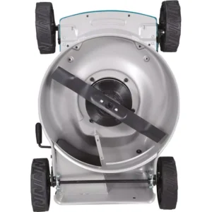 Makita 18 in. 18-Volt X2 36-Volt 5.0Ah LXT Lithium-Ion Cordless Steel Deck Walk Behind Push Lawn Mower Kit with 4 Batteries
