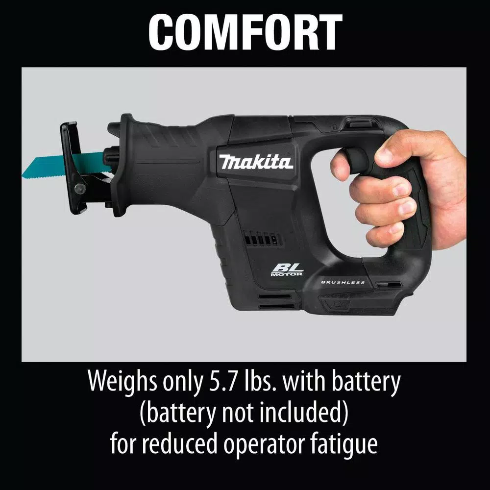 Makita 18-Volt LXT Lithium-Ion Sub-Compact Brushless Cordless Reciprocating Saw (Tool-Only)