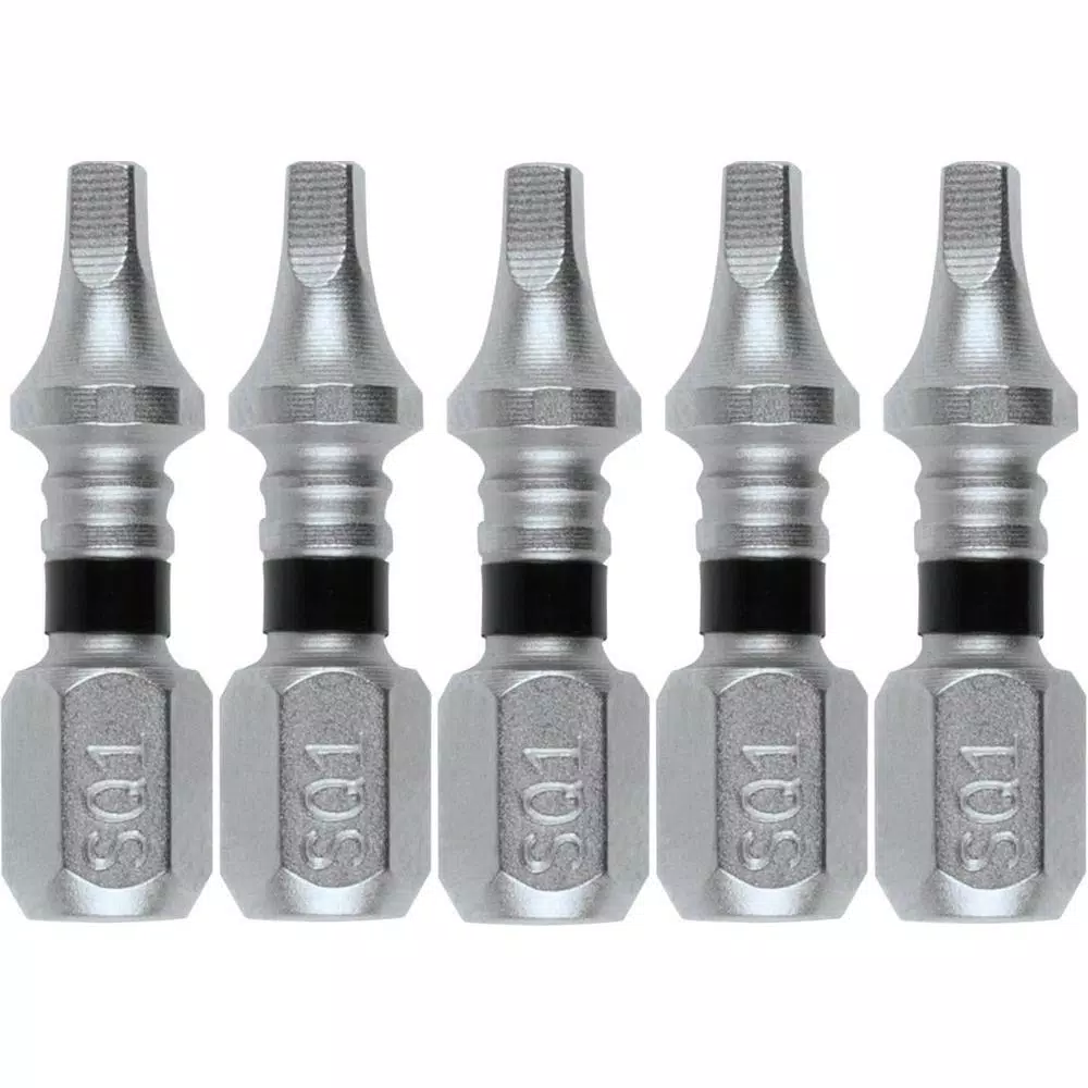 Makita IMPACT XPS #1 Square 1 in. Insert Bit (5-Pack)