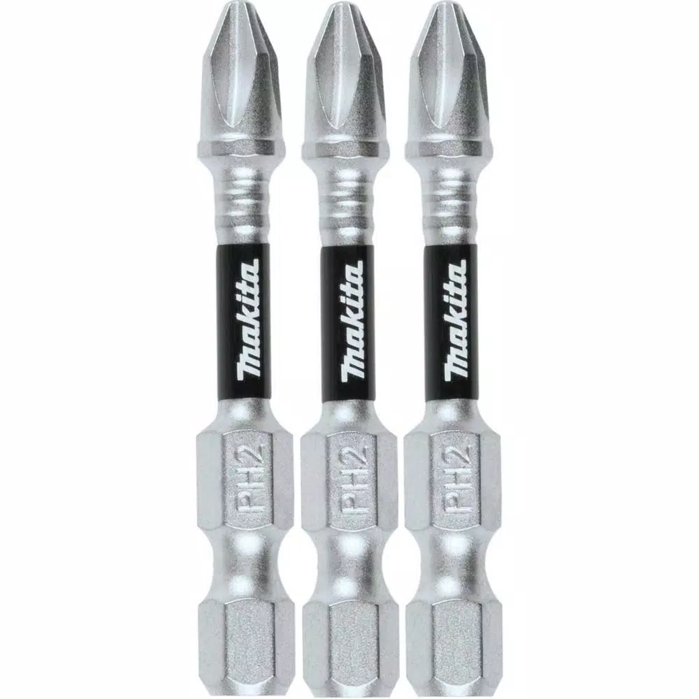 Makita Impact XPS #2 Phillips 2 in. Power Bit (3-Pack)