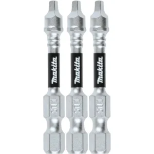 Makita Impact XPS #1 Square 2 in. Power Bit (3-Pack)