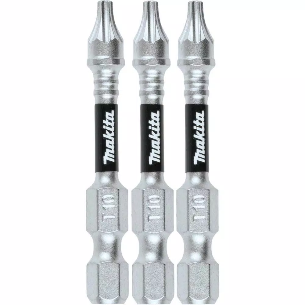 Makita IMPACT XPS T10 Torx 2 in. Power Bit (3-Pack)