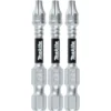 Makita IMPACT XPS T15 Torx 2 in. Power Bit (3-Pack)