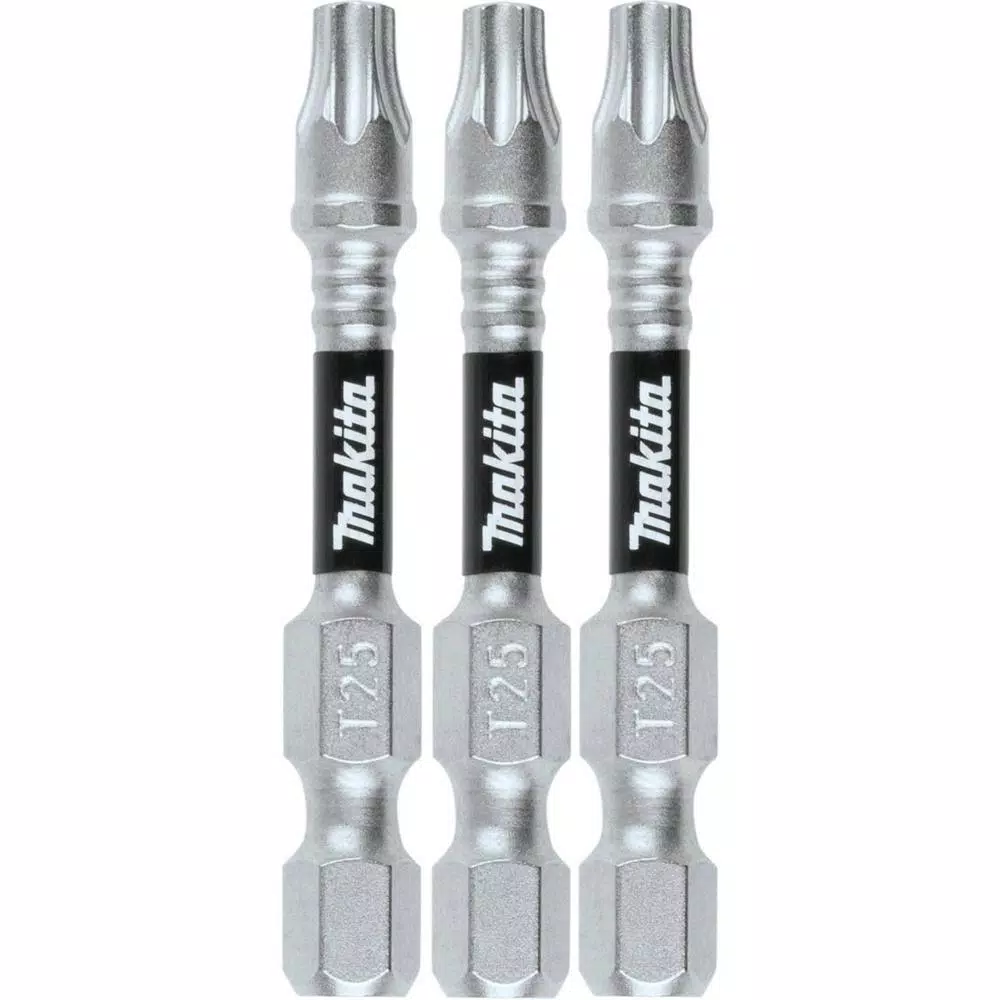 Makita IMPACT XPS T25 Torx 2 in. Power Bit (3-Pack)