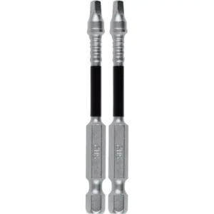Makita IMPACT XPS #2 Square 3 in. Power Bit (2-Pack)