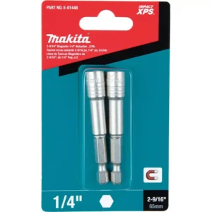 Makita IMPACT XPS 2-9/16 in. Magnetic 1/4 in. Nutsetter (2-Pack)
