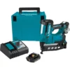 Makita 2-1/2 in. 18-Volt 16-Gauge LXT Lithium-Ion Cordless Straight Finish Nailer Kit (2.0 Ah)