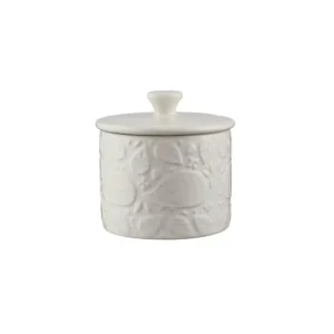 Mason Cash Forest 4-Piece 59 fl. oz. Cream Stoneware Breakfast Set