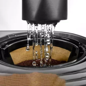 KitchenAid 12-Cup Matte Grey Drip Coffee Maker with Spiral Showerhead