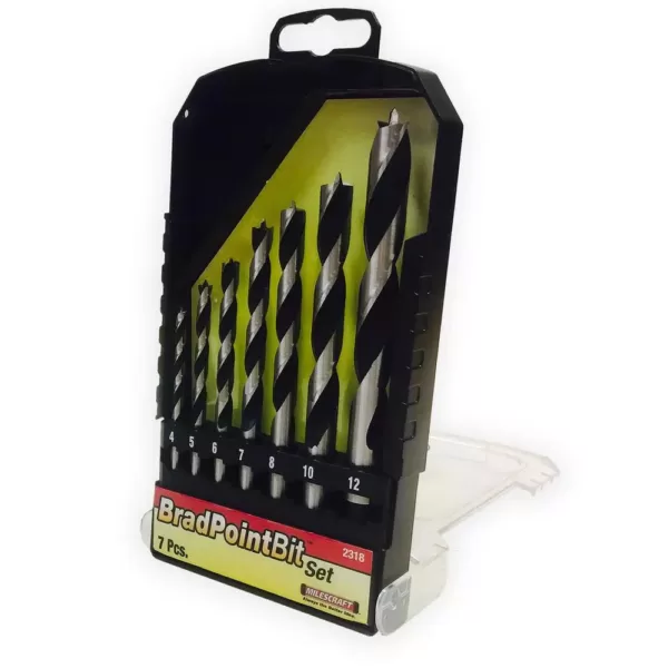 Milescraft Metric Brad Point Bit Set (7-Piece) – PAX Depot