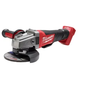 Milwaukee M18 FUEL 18-Volt Lithium-Ion Brushless Cordless 4-1/2 in./5 in. Grinder Paddle Switch w/ Super Charger and 8.0Ah Battery
