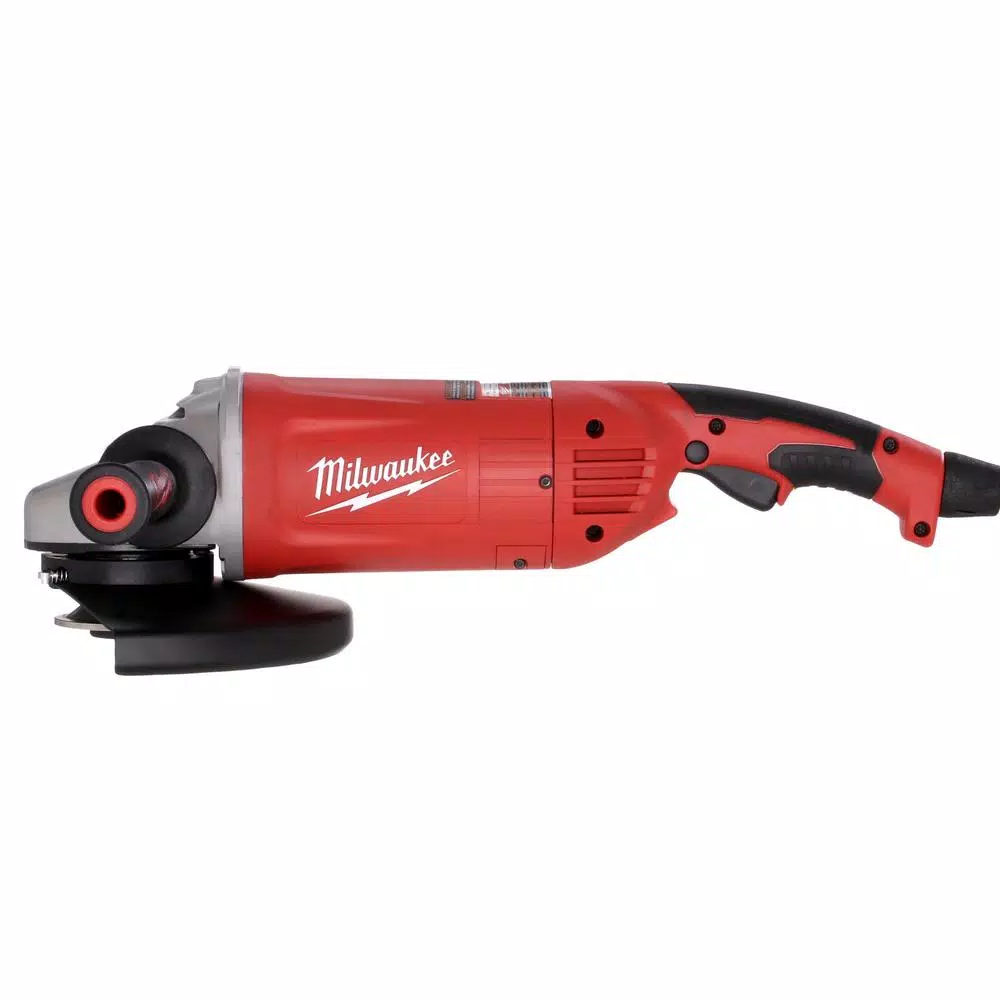 Milwaukee 15 Amp 7/9 in. Roto-Lok Large Angle Grinder with Trigger Lock-On Switch