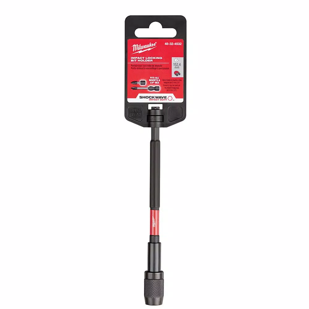 Milwaukee SHOCKWAVE 6 in. Impact Locking Bit Holder