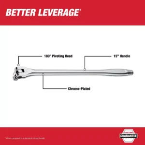 Milwaukee 1/2 in. Drive 15 in. Breaker Bar