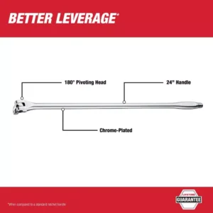 Milwaukee 1/2 in. Drive 24 in. Breaker Bar