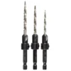 Milwaukee #6/#8/#10 Steel Countersink Set (3-Piece)