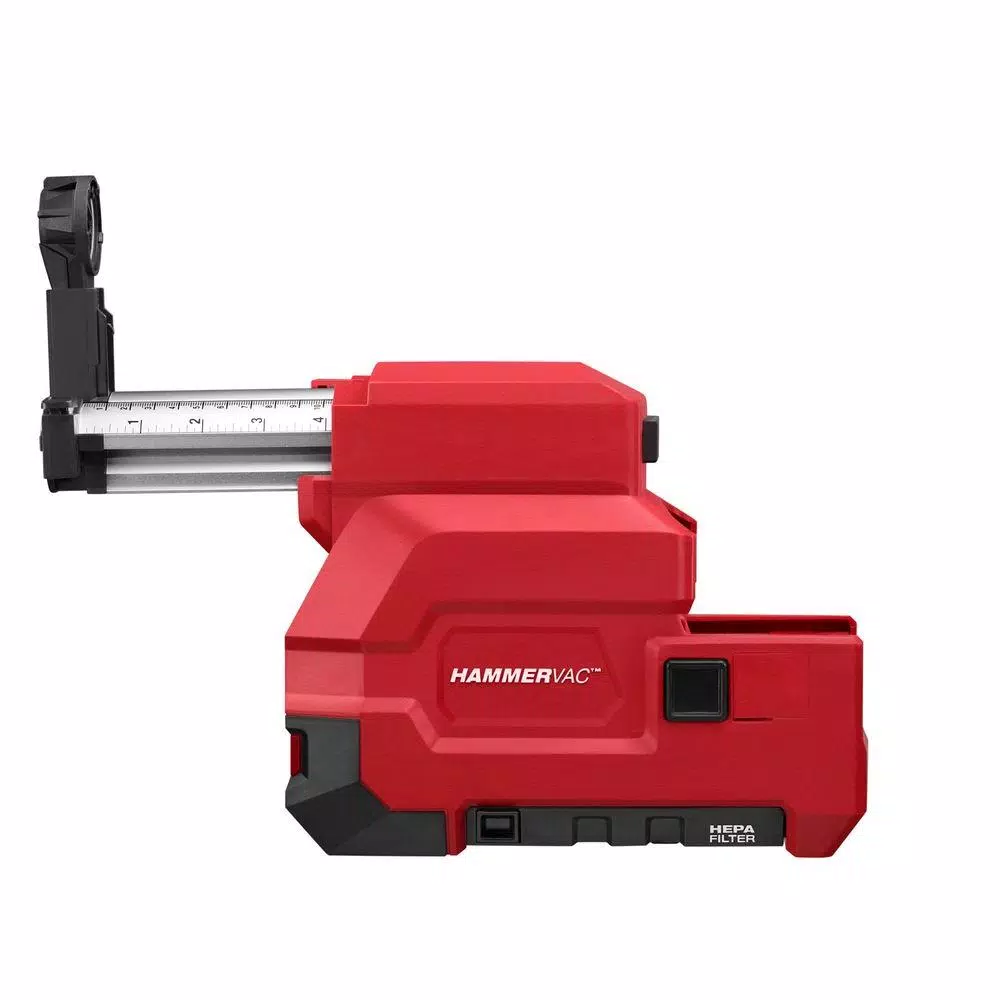 Milwaukee M18 18-Volt Lithium-Ion Cordless HammerVac HEPA Filtered Dust Extractor (Tool-Only)