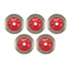 Milwaukee 3 in. Diamond Tile Blade (5-Pack)