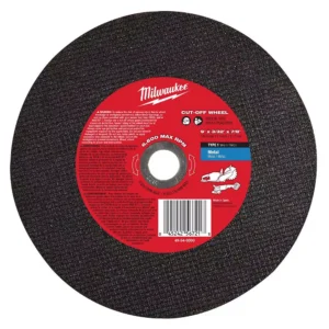 Milwaukee 9 in. x 3/32 in. x 7/8 in. Type 1 Metal Cut-Off Wheel