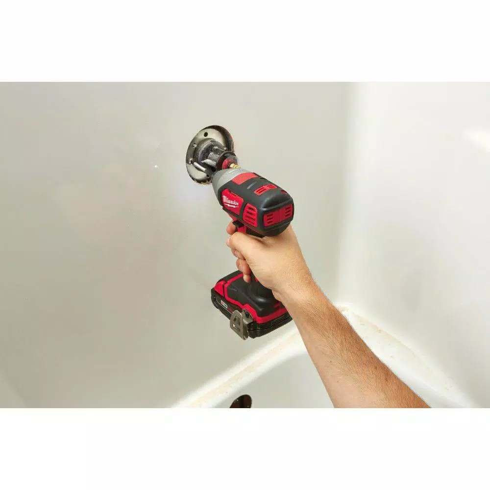 Milwaukee M18 18-Volt Lithium-Ion Cordless 1/4 in. Impact Driver Kit with(2) 1.5Ah Batteries, Charger, Hard Case