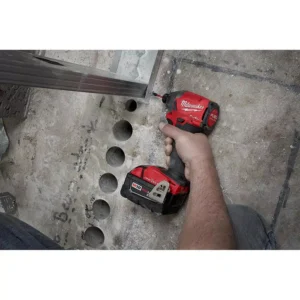 Milwaukee M18 FUEL ONE-KEY 18-Volt Lithium-Ion Brushless Cordless 1/4 in. Hex Impact Driver Kit W/ (2) 2.0Ah Batteries, Hard Case