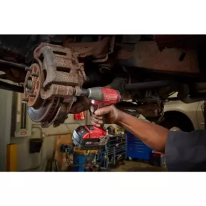 Milwaukee M18 FUEL ONE-KEY 18-Volt Lithium-Ion Brushless Cordless 1/2 in. Impact Wrench w/ Pin Detent Kit w/(2)5.0Ah Batteries