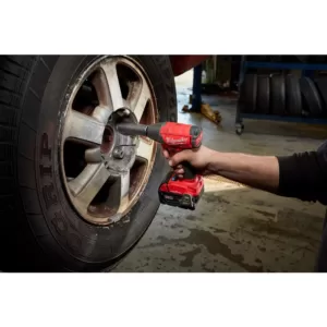 Milwaukee M18 FUEL ONE-KEY 18-Volt Lithium-Ion Brushless Cordless 1/2 in. Impact Wrench w/ Pin Detent Kit w/(2)5.0Ah Batteries