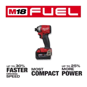 Milwaukee M18 FUEL 18-Volt Lithium-Ion Brushless Cordless 1/2 in. Impact Wrench with Friction Ring Kit W/ FUEL Impact Driver