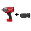 Milwaukee M18 FUEL ONE-KEY 18-Volt Lithium-Ion Brushless Cordless 1/2 in. Impact Wrench with Friction Ring With Protective Boot