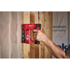 Milwaukee M12 12-Volt Lithium-Ion Cordless Jig Saw and 3/8 in. Crown Stapler Combo Kit W/ (1) 2.0Ah Battery and Charger