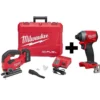 Milwaukee M18 FUEL 18-Volt Lithium-Ion Brushless Cordless Jig Saw Kit with M18 FUEL Impact Driver