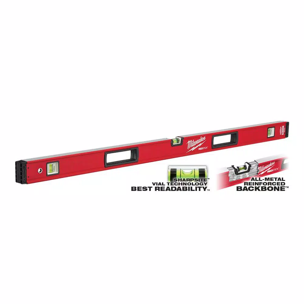 Milwaukee 48 in. REDSTICK Box Level