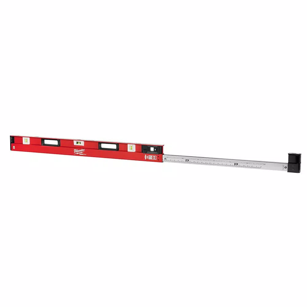 Milwaukee 48 in. to 78 in. REDSTICK Expandable Magnetic Box Level