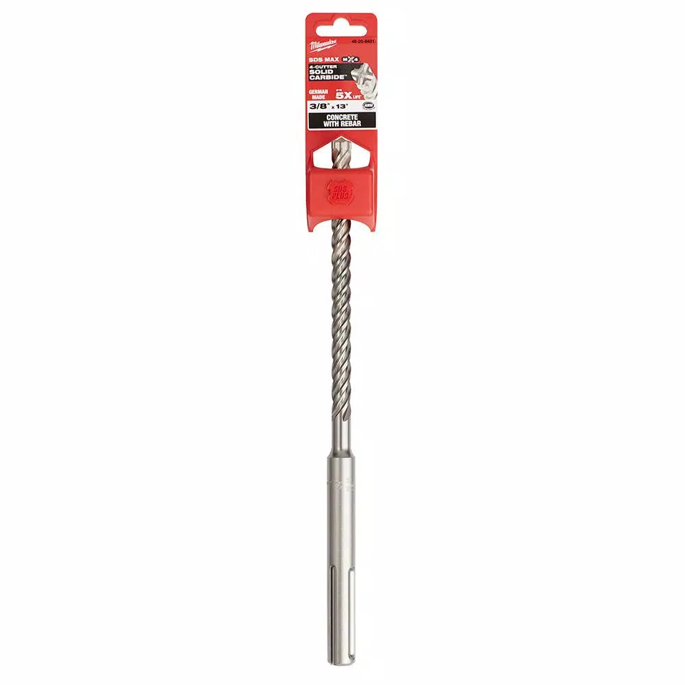 Milwaukee 3/8 in. x 13 in. MX2 SDS-MAX Carbide Drill Bit
