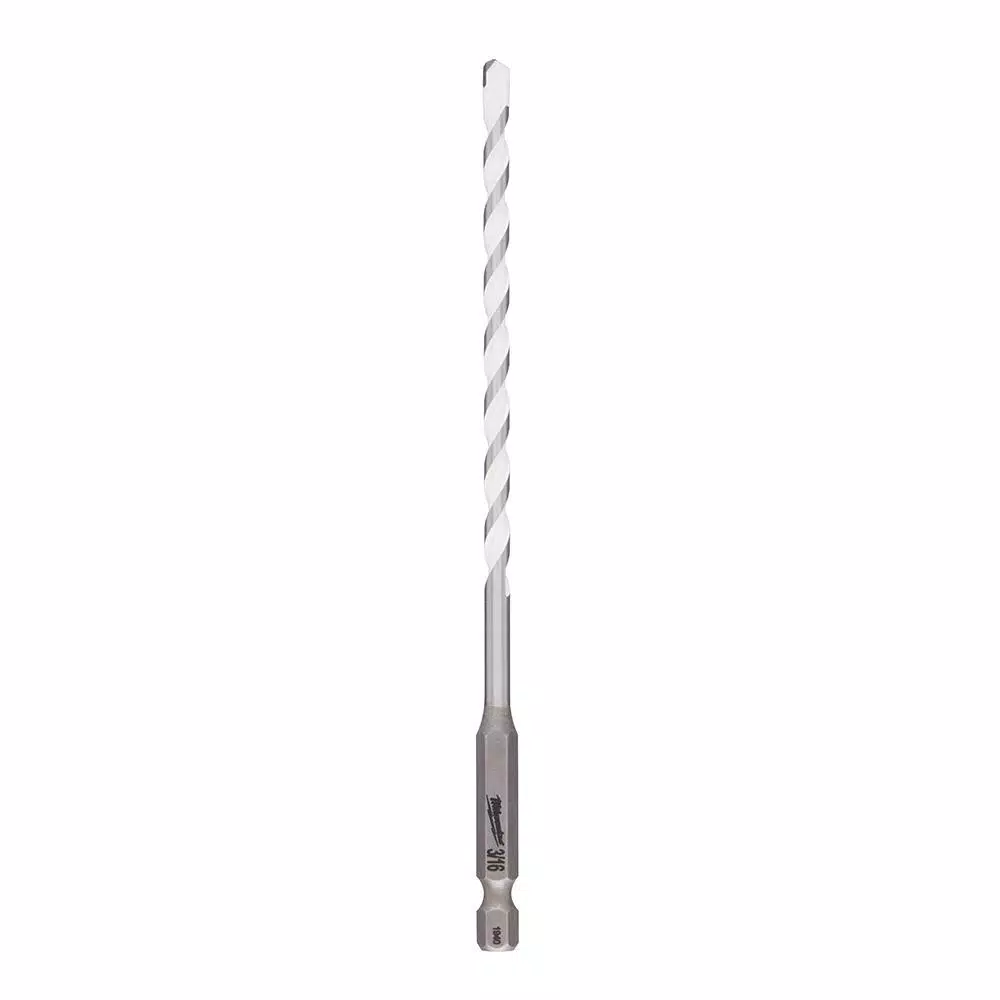 Milwaukee 3/16 in. x 4 in. x 6 in. SHOCKWAVE Carbide Multi-Material Drill Bit