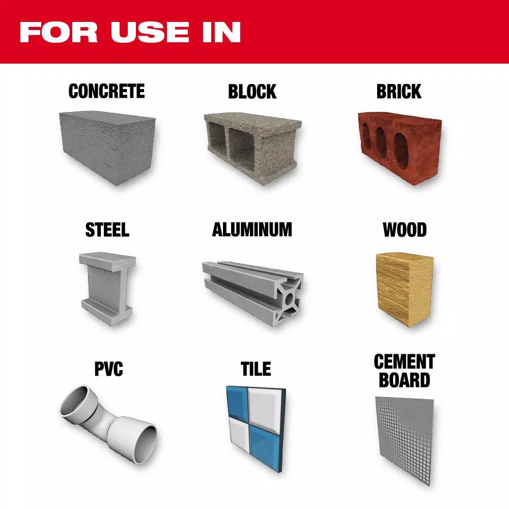 Milwaukee 5/16 in. x 4 in. x 6 in. SHOCKWAVE Carbide Multi-Material Drill Bit