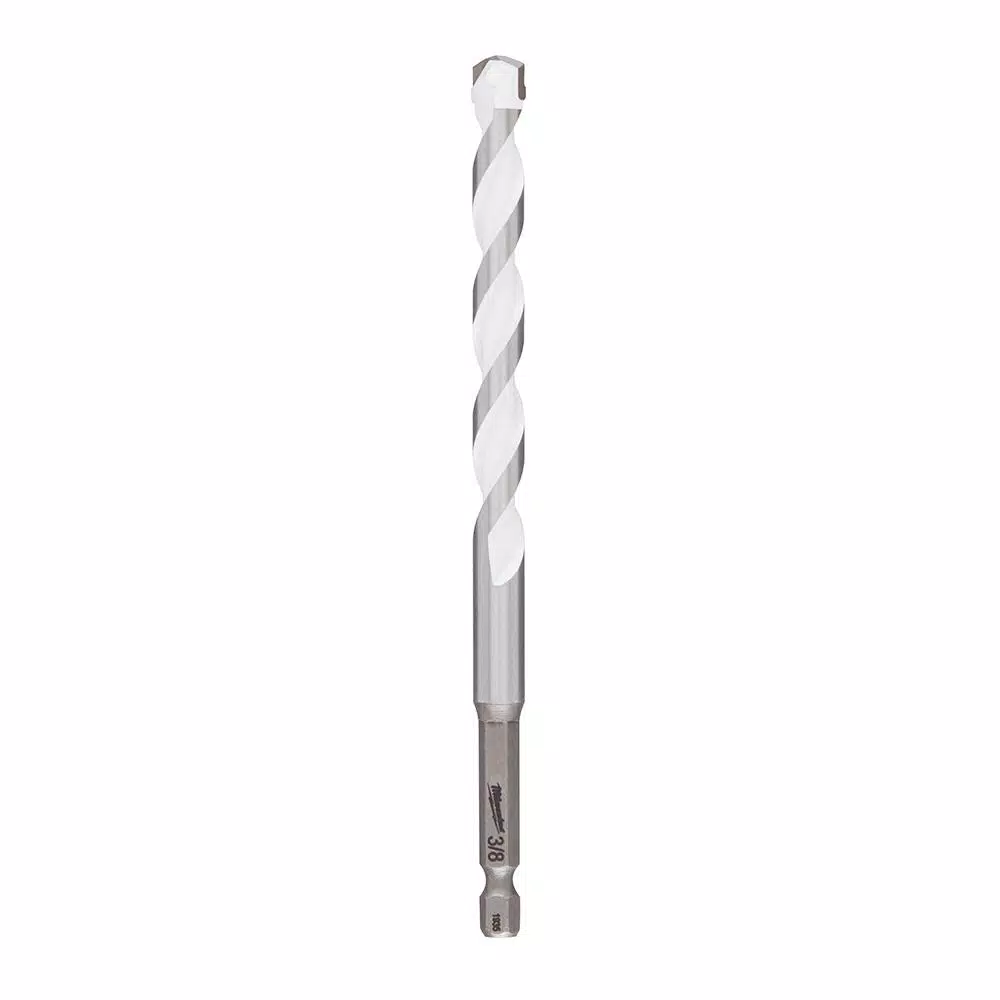 Milwaukee 3/8 in. x 4 in. x 6 in. SHOCKWAVE Carbide Multi-Material Drill Bit
