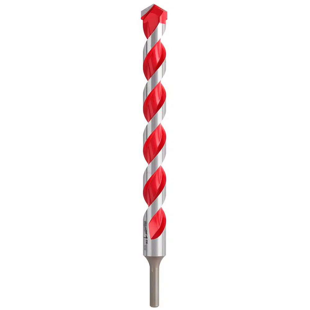 Milwaukee 1 in. x 10 in. x 12 in. Carbide Hammer Drill Bit