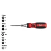 Milwaukee 9-in-1 ECX Drive Ratcheting Multi-Bit Screwdriver