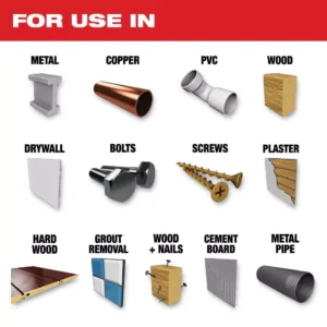 Milwaukee Oscillating Metal/Wood Cutting Multi-Tool Blade Kit (3-Piece)