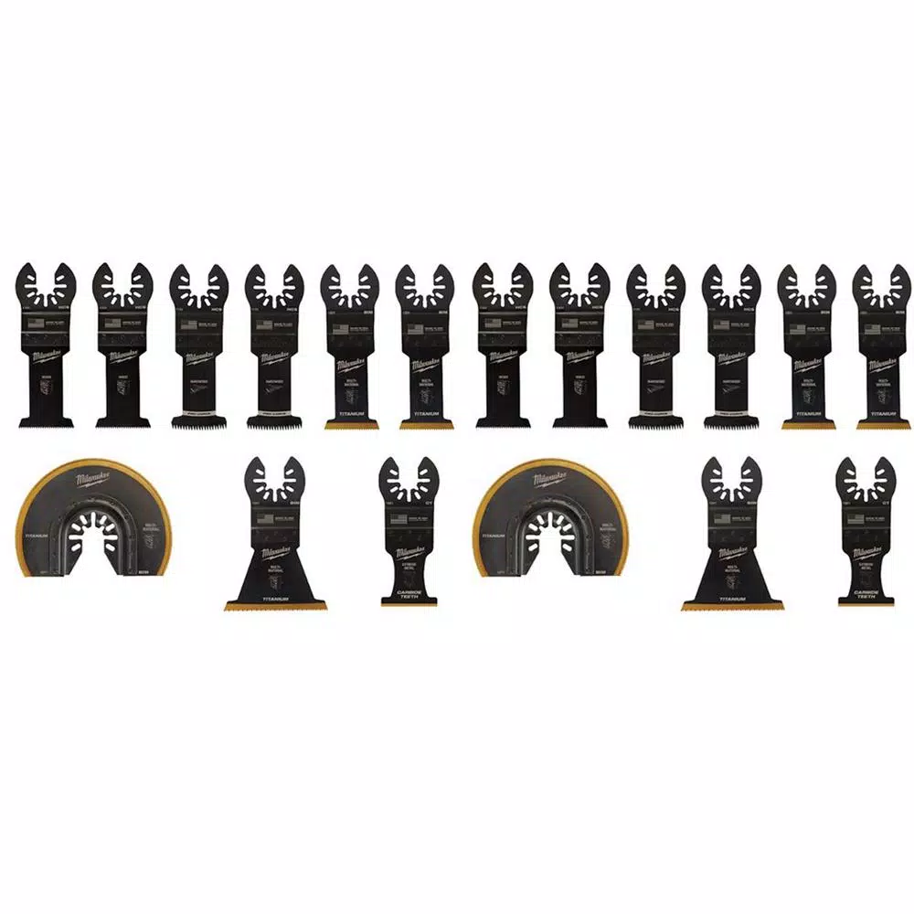 Milwaukee Oscillating Multi-Tool Blade Kit (18-Piece)