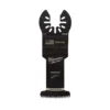 Milwaukee 1-3/8 in. High Carbon Steel Universal Fit Japanese Teeth Hardwood Cutting Oscillating Multi-Tool Blade (1-Pack)