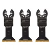 Milwaukee 1-3/4 in. Titanium Bi-Metal Universal Fit Metal Cutting Oscillating Multi-Tool Blade (3-Pack)