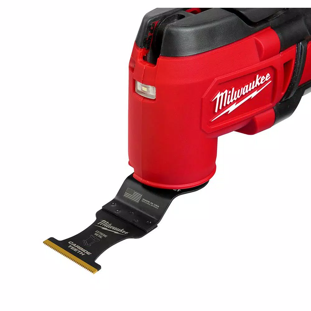 Milwaukee 1-3/8 in. Carbide Universal Fit Extreme Metal Cutting Oscillating Multi-Tool Blade (5-Pack)