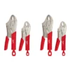 Milwaukee Torque Lock Curved Jaw Locking Pliers Set (4-Piece)