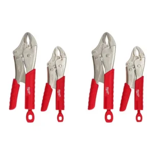 Milwaukee Torque Lock Curved Jaw Locking Pliers Set (4-Piece)