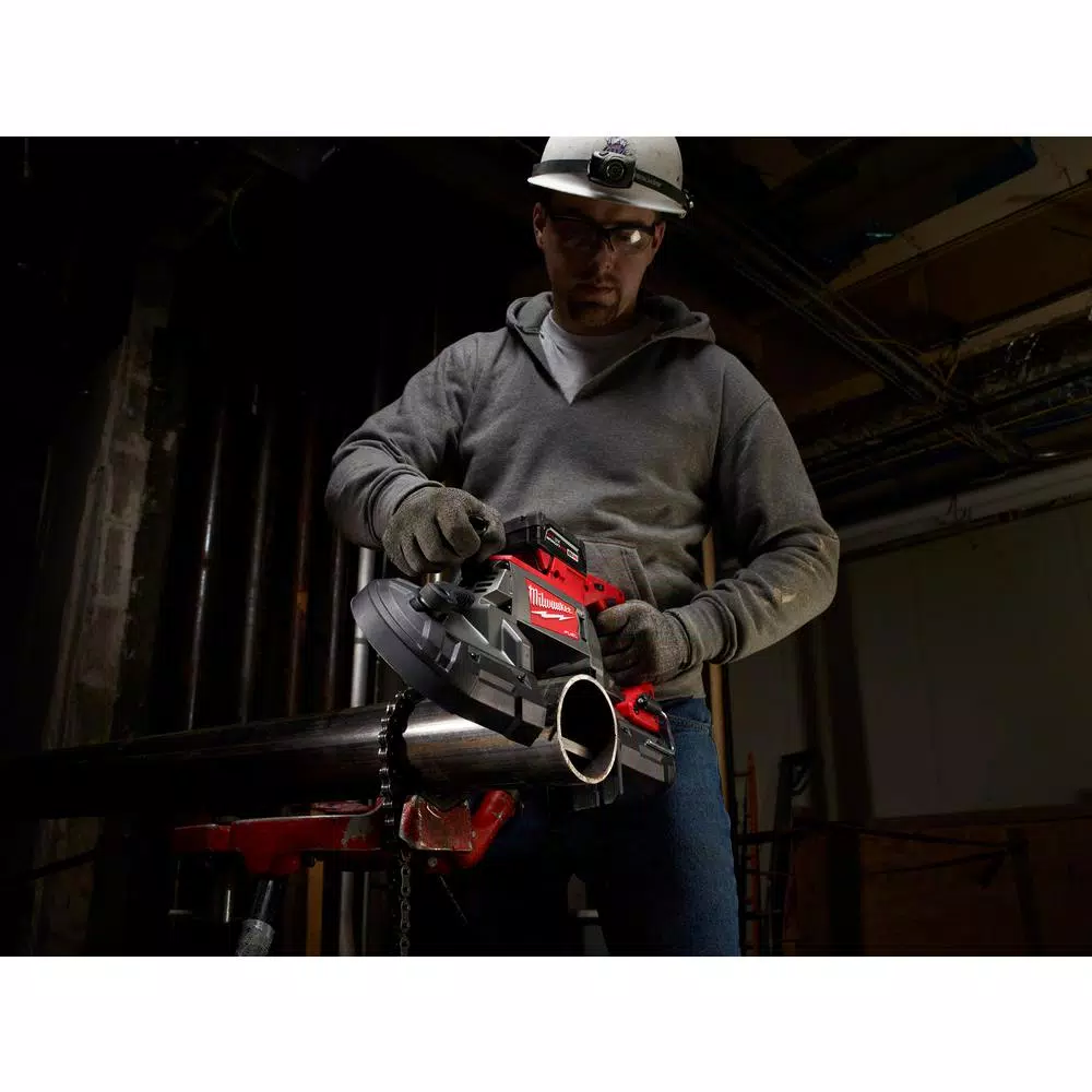 Milwaukee M18 FUEL 18-Volt Lithium-Ion Brushless Cordless Deep Cut Band Saw with M18 FUEL 4-1/2 in./5 in. Grinder