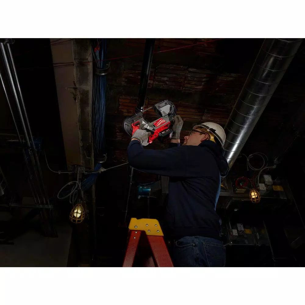 Milwaukee M18 FUEL 18-Volt Lithium-Ion Brushless Cordless Deep Cut Band Saw with M18 FUEL 4-1/2 in./5 in. Grinder