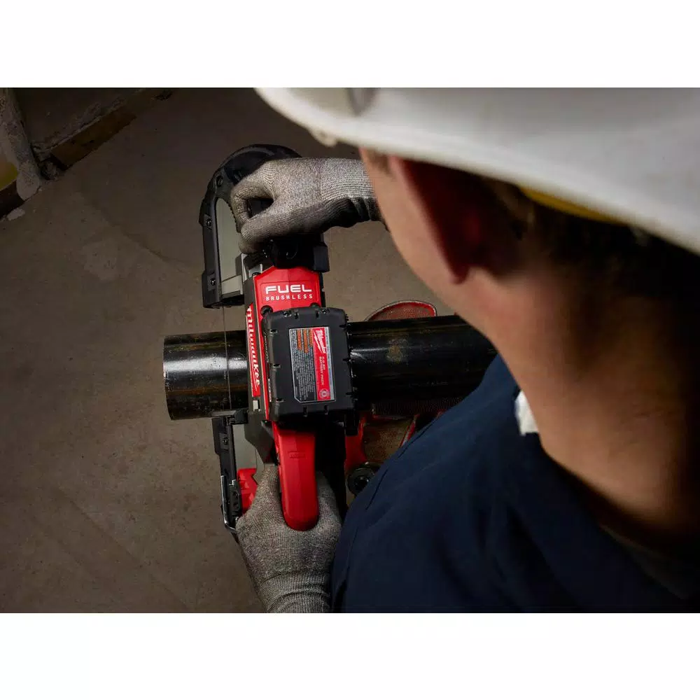 Milwaukee M18 FUEL 18-Volt Lithium-Ion Brushless Cordless Deep Cut Band Saw with M18 FUEL 4-1/2 in./5 in. Grinder